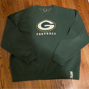 NFL Team Apparel Green Bay Packers Sweatshirt Mens X Large Crewneck